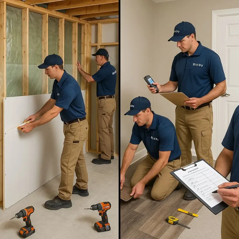 Repairs and Reconstruction process in Williamston, SC